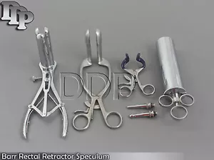 Barr Rektal Retractor Speculum Spritze Feind Einlauf - Bild 1 von 3