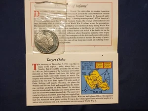 Heroes Of Pearl Harbor $5 Commemorative Coin ~ Sealed - Picture 1 of 5