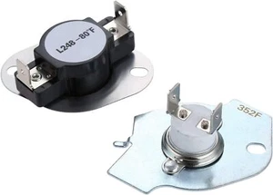 1 Set 279769 Thermal Cutoff Kit For Whirlpool Sears Kenmore KitchenAid Dryers - Picture 1 of 7