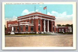 c1920 Municipal Auditorium Carnegie Library Rome Georgia P632 - Picture 1 of 2
