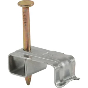 Metall Kabelclips Box 25 Stück für 1mm bis 2,5mm T&E Kabel.  - Bild 1 von 2