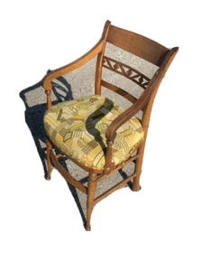 Antique Sheraton Country American Arm Chair Fine Skinny Legs America ๐บ๐ธ - Picture 1 of 12