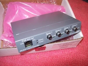 Atlas Sound IPS-ZC4; SIP Vier Zonen IP-zu-Analog PoE Gateway Controller, neu offen - Bild 1 von 4