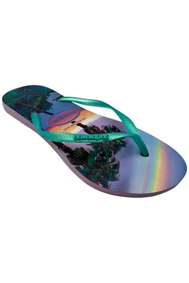 Havaianas女式修身间隙人字拖静音丁香 — 第 1/3 张图片