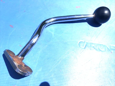 DEMON DUSTER DART 3 SPEED TRANSMISSION SHIFTER HANDLE NICE CHROME BALL  INLAND - Image 1 of 4