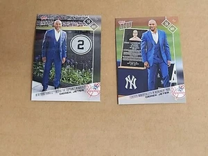 2017 Topps Now DEREK JETER (2) Card Lot 147-148 Retirement Ceremony - Picture 1 of 2