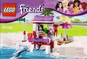LEGO Nueva Instrucción 41028 AMIGOS Emma's Lifeguard Post Manual Solo - Imagen 1 de 2