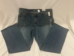 Old Navy Kicker Bootcut Jeans Damen 22 Blau Mid Rise - Bild 1 von 8