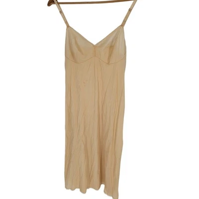 Camisón de nailon crema vintage Vanity Fair para mujer talla 34L tazas-todo Quana Foto 1 de 4