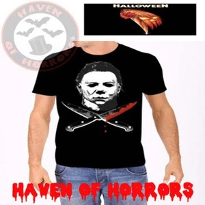 Camiseta Halloween Mike Myers Bloody Knives - Imagen 1 de 5