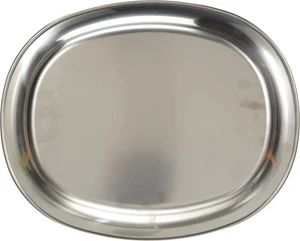 Alessi JM13/36 L Piatto da Portata in Acciaio Inossidabile 18/10, Lucido, 36 cm - Foto 1 di 3