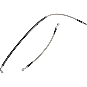 MOOSE OFFROAD 1741-6796 B05-2-012/P Stainless Steel Braided Brake Line Brake - Picture 1 of 1