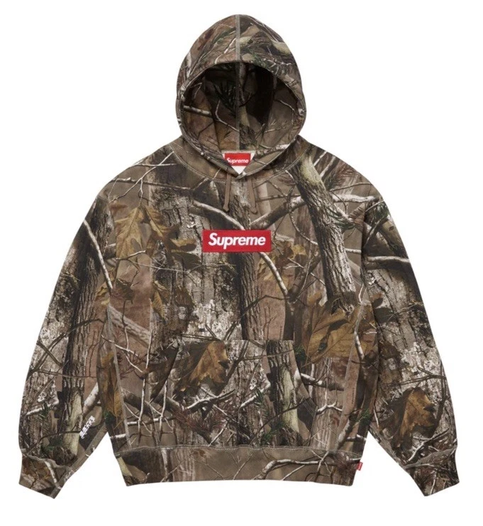 Sudadera con Capucha Mediana - Supreme FW25 Logotipo de Caja Realtree AP Camuflaje PREVENTA Foto 1 de 1
