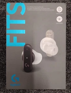 Logitech G FITS Wireless Gaming In-Ear Headset - Black, Slightly Used, F1 - Picture 1 of 4