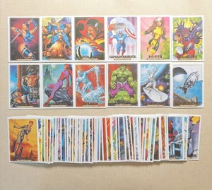 2024 SKYBOX Marvel Masterpieces Platinum '92 Canvas lot66 THANOS PSYLOCKE 66% - Picture 1 of 2