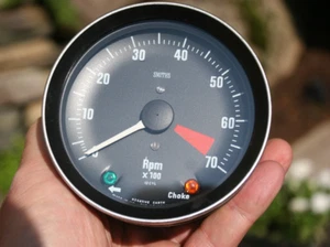 Jaguar XJ12 12 Cylinder Smiths Vintage 7000 7K RPM Tachometer - RVC 2010/OOAF - Picture 1 of 12