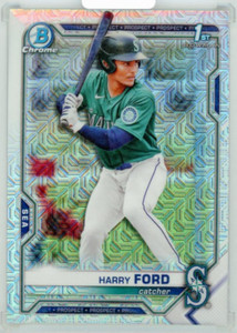 2021 Harry Ford Bowman Draft Chrome Asia Refractor BDC-1