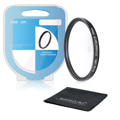 37mm-77mm Marco Close-up +4 Lens Fiter for Nikon Camer Sony Fujifilm Camera Lens - Image 1 of 4