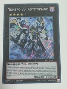 Yu-gi-oh! Numero 98 antitopiano RARA SEGRETA - Italiano - Foto 1 di 1
