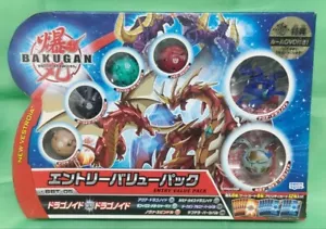BAKUGAN Battle Brawlers entry value pack dragonoid vs dragonoid BBT-05 - Foto 1 di 11