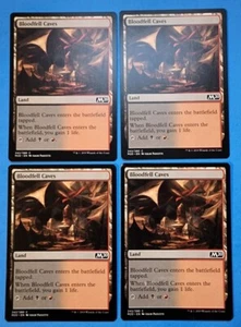 4x Bloodfell Caves Core Set 2020 Mtg Magic Gathering Card Dual Land Mana 242 - Picture 1 of 4
