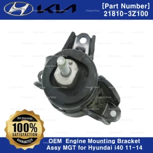 Genuine OEM 218103Z100 Engine Mounting Bracket Assy MGT for Hyundai i40 11-14 - Picture 1 of 2