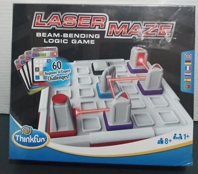 Logic Game LASER MAZE Beam Bending 60 Challenges Thinkfun NEW Sealed - Image 1 of 4