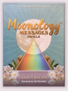 Mazzo Oracolo Messaggi Moonologia - Tarocchi - Carte Oracolo - Foto 1 di 6