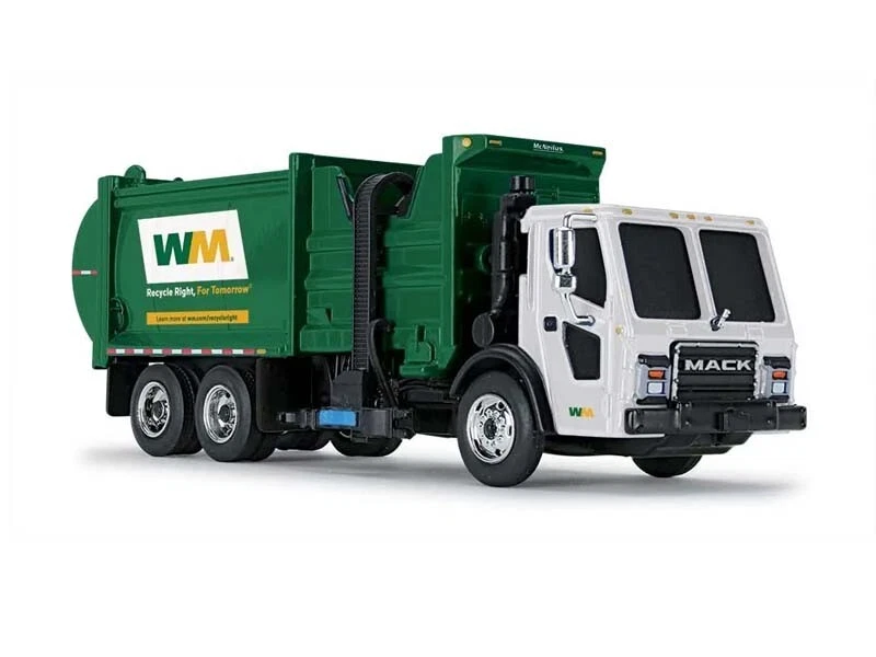 Mack LR w/ McNeilus ZR Side Loader Diecast 1:87 Scale Model - First Gear 80-0355 - Image 1 of 1