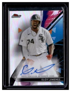 2021 Finest Autograph Refractor #FAEJ Eloy Jimenez Autograph Auto WHITE SOX - Picture 1 of 1