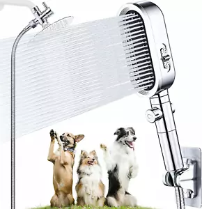Dog Shower Attachment for Pet Bath,Dog Washing Hose Attachment,Dog Wash Sprayer - Picture 1 of 6