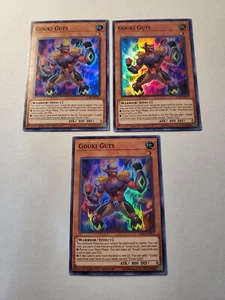Yugioh - Gouki Guts IGAS-ENSE3 NM Limited Super Rare X3 - Imagen 1 de 1