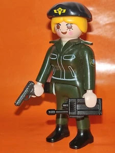 PLAYMOBIL FIGURA AGENTE POLICIA POLICIAS AGENTES COMISARIA TRAFICO CIUDAD CARCEL - Imagen 1 de 1