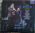 BAG 2 -1 X CLASSICAL LP  RECORD  la boheme highlights puccini pavarotti etc
