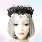  Veil Headband Bridal Hair Jewels for Women Pomegranate Vintage