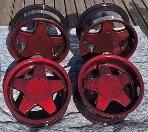 Dezent Typ "A" Alufelgen 7/8x14 ET 25/15 LK 4x100/4x108 für VW OPEL FIAT HONDA - Bild 1 von 23