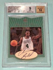 Chauncey Billups 1997 SP Authentic Sign Times Autograph Rookie RC BGS 9 AUTO 10
