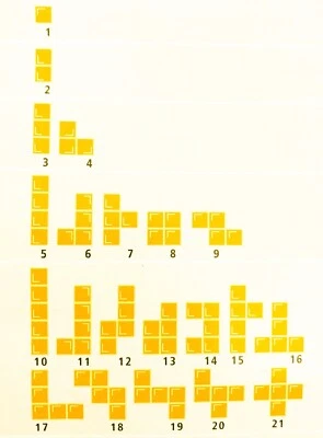 Blokus Juego Piezas de Repuesto Individuales Formas, Bolsas - UPick Mattel 2023 Foto 1 de 4