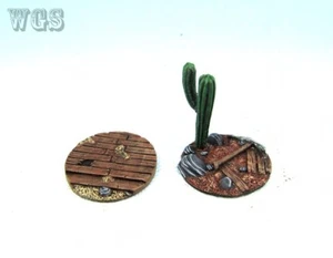 WGS painted Malifaux - Metal Base Plugin 2 (40mm)  RR6 - Picture 1 of 2
