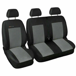 Fundas de asiento furgoneta aptas para Peugeot Partner Van 2+1 - Imagen 1 de 2
