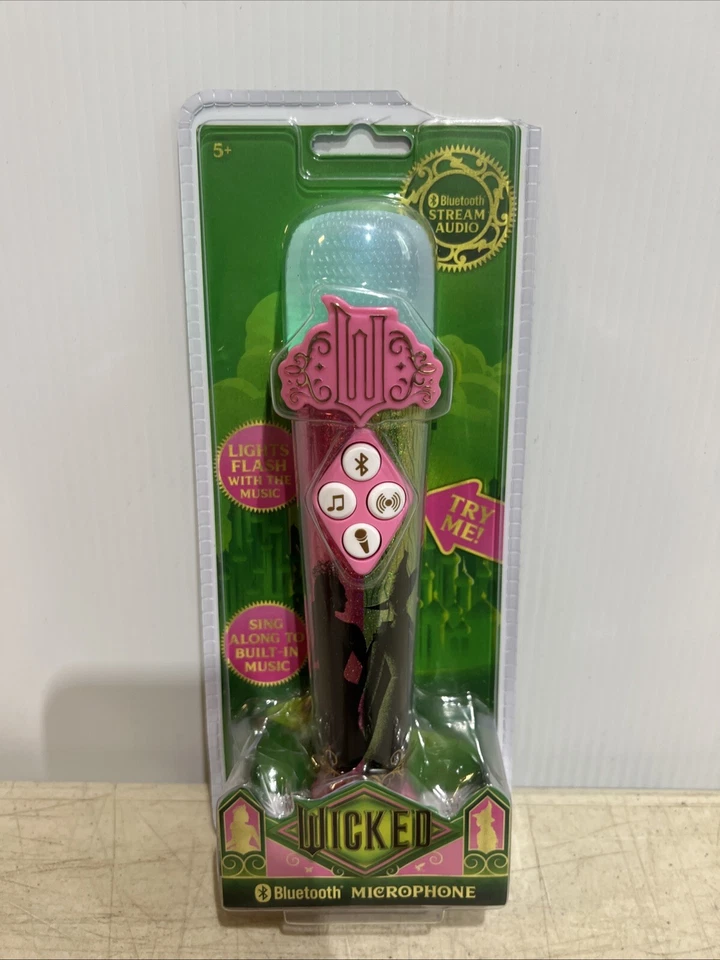 eKids Wicked Bluetooth Karaoke Microphone for Kids