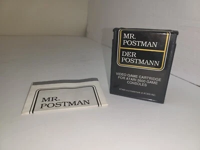 Never Used MR Postman For PAL Atari 2600 + 2600+ Plus  Cartridge & Manual #A21 - Image 1 of 4
