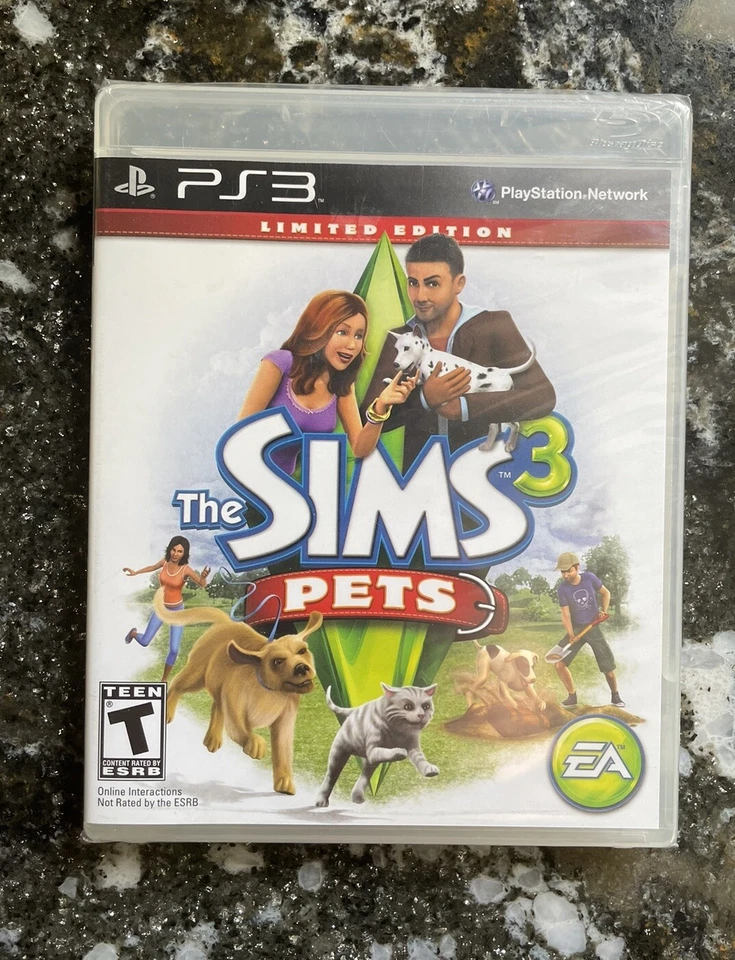 The Sims 3 Pets Limited Edition (Sony PlayStation 3, 2011) PS3 FACTORY SEALED!! - Image 1 of 4