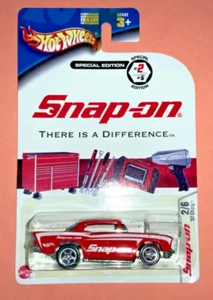 2004 Hot Wheels Snap-On ‘57 Chevy Red/White w/ Case - AS IS - Picture 1 of 15