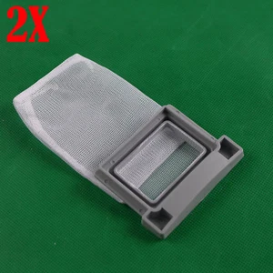 2Pcs Washing Machine Lint Filters Bag For SANYO ASW-40AP 72mm*56mm*10mm au stock - Picture 1 of 5