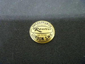 REUTTER SEAT RECLINER KNOB EMBLEM PORSCHE MERCEDES BENZ - Imagen 1 de 1