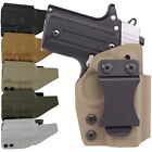 Tuckable Iwb Kydex Gun Holster Fits Glock® 26,27,33 (Gen1-5) 100% Us Made - Rh
