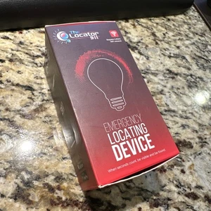 The Locator 911 Light Bulb 5000k + RB - WiFi & Smartphone Needed Regular Socket - Picture 1 of 3