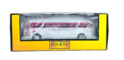 30-50060 O-Gauge MTH Milwaukee Road Diecast Bus - Image 1 of 4