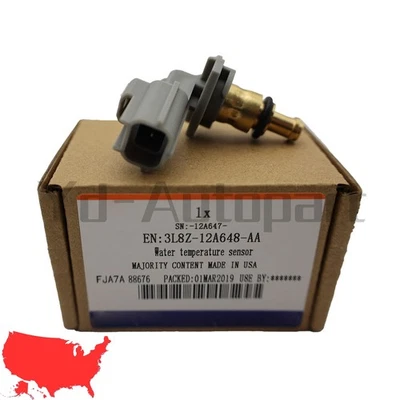 OEM 3L8Z12A648AA Coolant Temperature Sender Unit For FORD Escape Focus Fusion Foto 1 de 4
